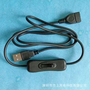Линия расширения USB с коммутатором USB Public Extension Line USB -интерфейса Линия разгибания 1M USB Light Switch