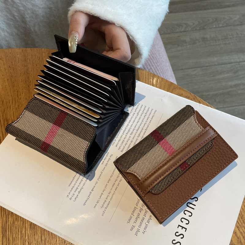 Women's Genuine Leather Card Holder - Compact, High-End Ultra-Thin Multi-Slot ID Wallet, 2026 New Fashion Minimalist Multifunctional - Thumbnail 2