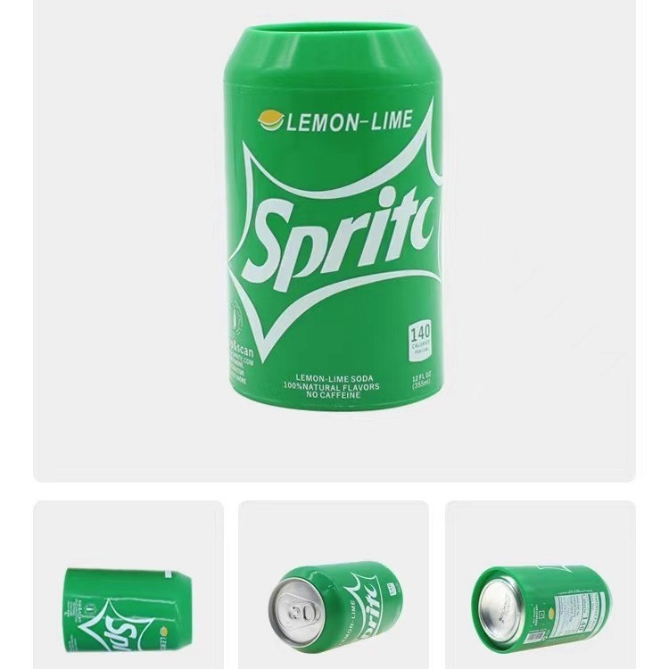 Amazonの人気商品 500ml シリコンコーラスリーブ ドリンク ペプシ スプライト ファンタ ビール缶保護カバー|undefined