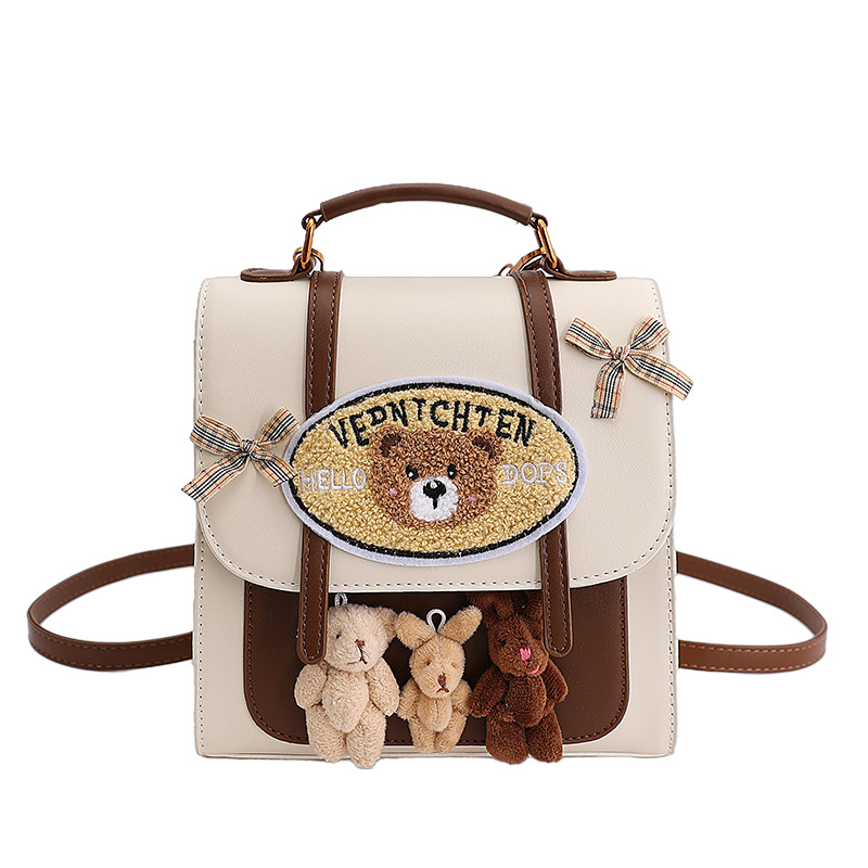 Mochila de diseño de nicho para mujeres 2026 nueva moda estilo universitario simple diario viaje ocio retro mochila