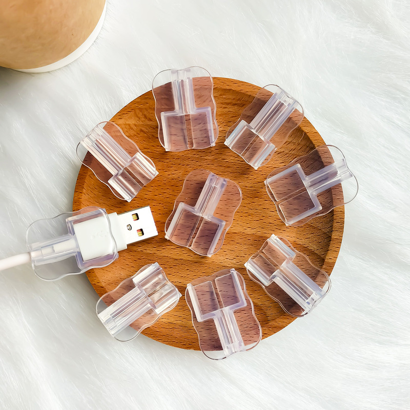 Suitable for Mobile Phone Apple C Port Data Cable Protective Cover Wave Cable Bite Device Charging Cable Protection Android C Port USB