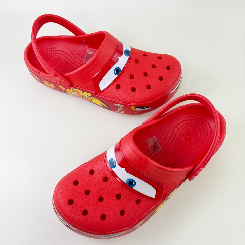 Crocs Mcqueen 95 Car-Shaped Clogs for Men and Women, Couple Outdoor Beach Sandals, Non-Slip Sports Slippers Wholesale Crocs Mcqueen 95 Car-Shaped Clogs for Men and Women, Couple Outdoor Beach Sandals, Non-Slip Sports Slippers Wholesale