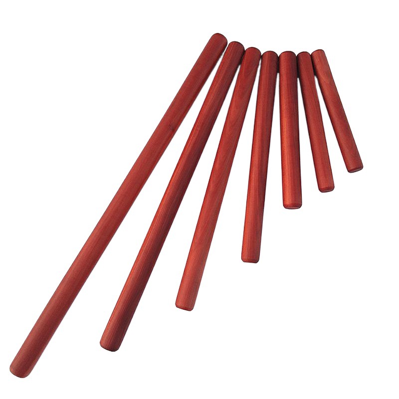 Cardíaco rojo de madera de jujube rodillo de fideos rodillo de fideos casero rodillo de fideos de madera sólida rodillo de fideos comercial rodillo de fideos no de madera de pera tamaño pequeño pellizco