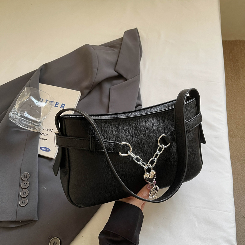 Bolsa de hombro de mujer de alta calidad, cinturón de correa de cadena de amor, bolsa de moda, bolsa de viaje de mujer universal.