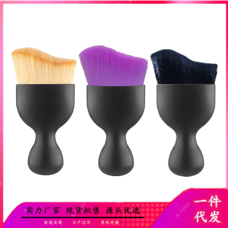 Air conditioning air outlet cleaning brush interior cleaning tool car brush car gap dust removal artifact brush