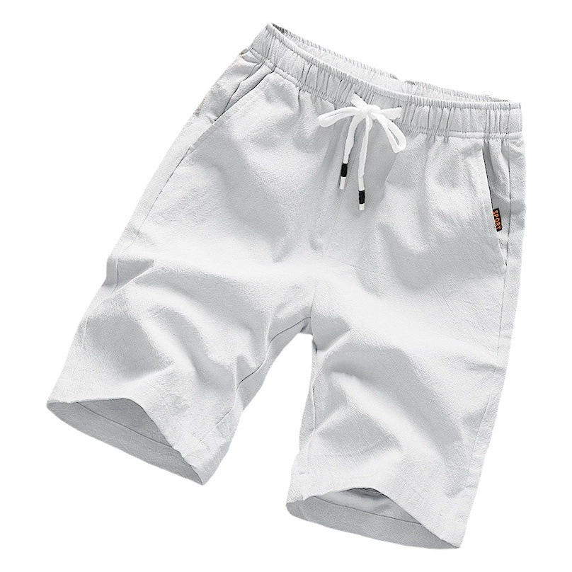 Летние шорты из ледяного шелка Мужская верхняя одежда больших размеров Спортивные брюки Повседневные пляжные брюки Брюки Поколение внешней торговли