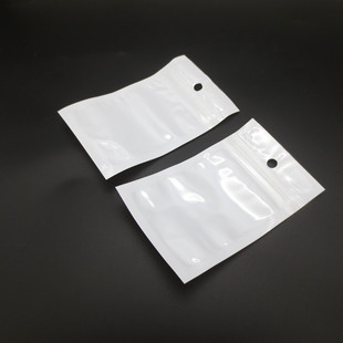 6*10cm packaging bag translucent white fish bone bag jewelry packaging bag accessories packaging mobile phone holder packaging bag
