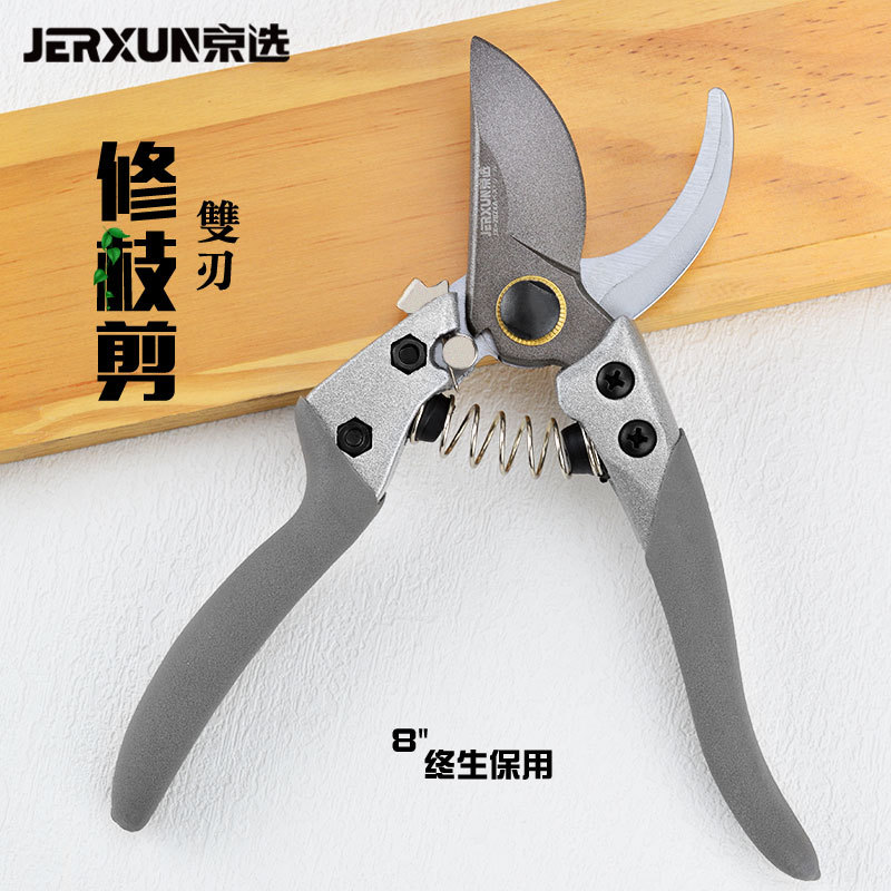 京选修枝剪刀园林园艺剪刀家用省力剪子盆栽花卉树枝剪刀果树修剪