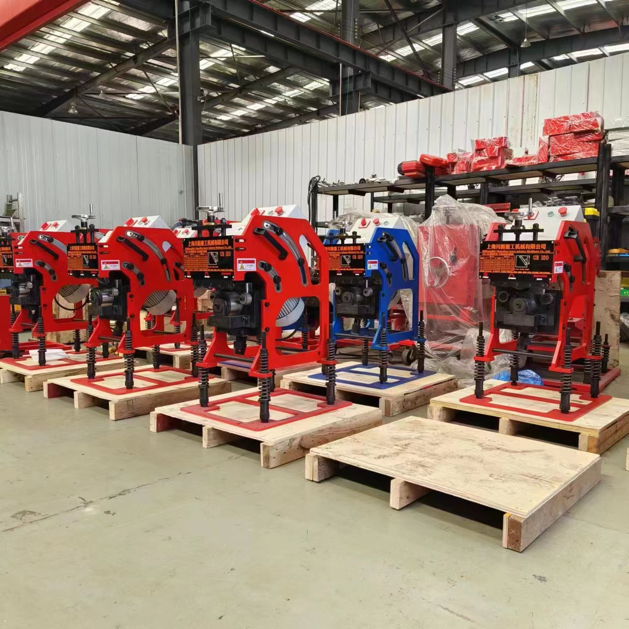 上海川振行走式坡口机自动刨边机可适用不锈钢碳钢坡口全自动