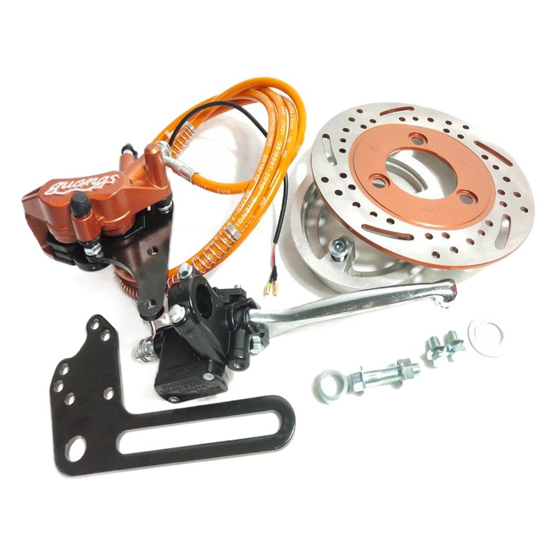 Venta directa de fábrica Scooter Eléctrico rueda trasera freno de tambor freno de disco de cambio 180 disco traje con clavo bicicleta eléctrica motocicleta eléctrica