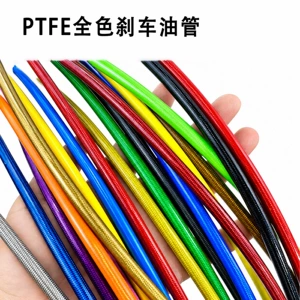 AN3- 1m PTFE braided hydraulic brake hose for motorcycle and car modification brake and clutch oil line