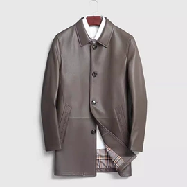 男式真皮皮衣;女式皮衣;男式大衣