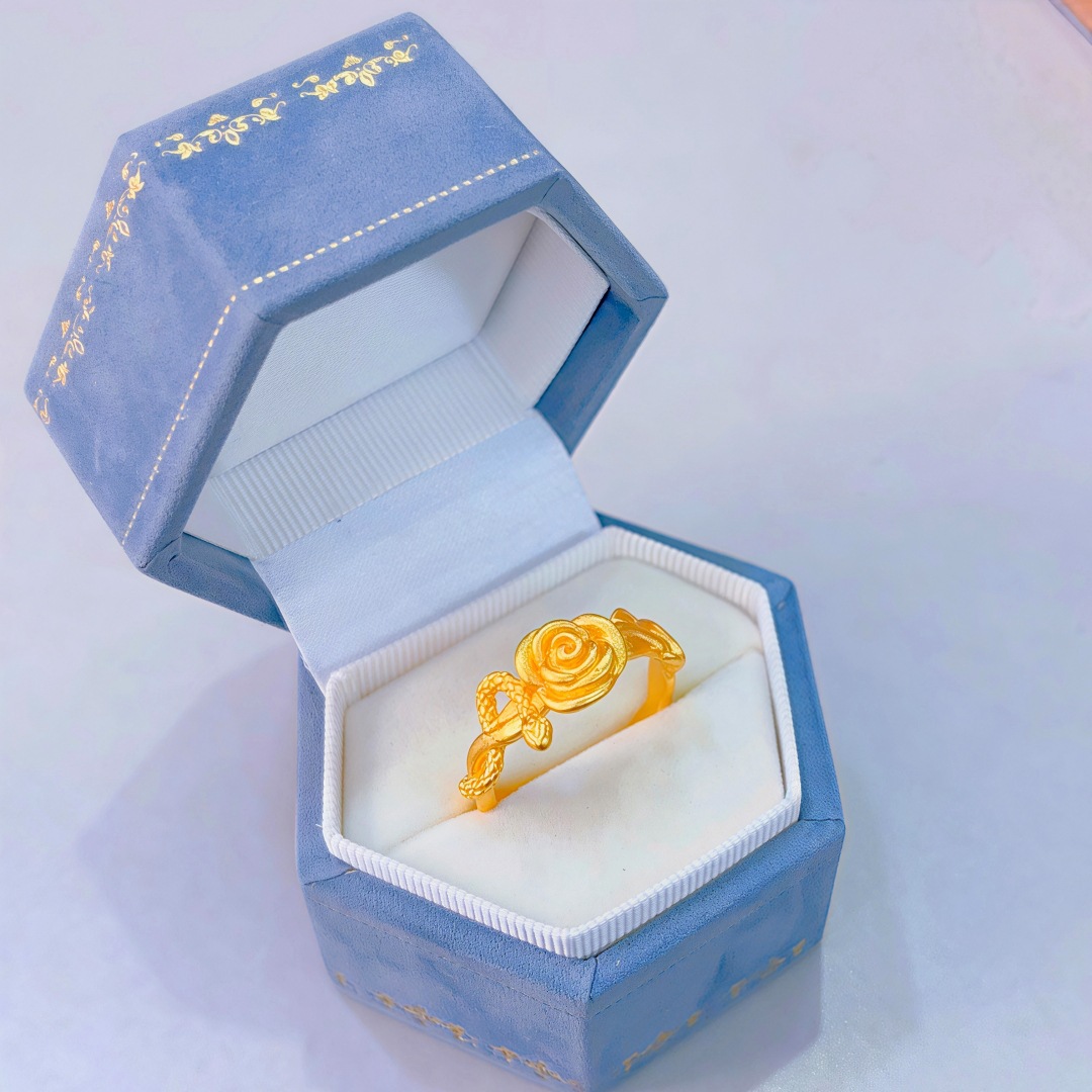 Snake Rose Ring