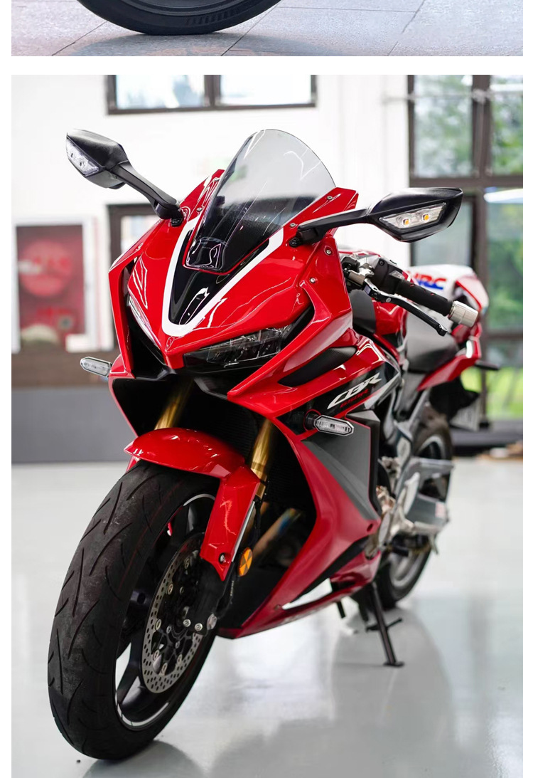 Suitable for Honda Cbr650R Cbr500R Cbr400R Cbr800 600 Rs Motorcycle Rearview Mirrors