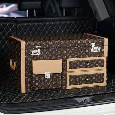storage box drawer type — Car storage bag/box - extra-large-color-one-sided-combination-lock-2422