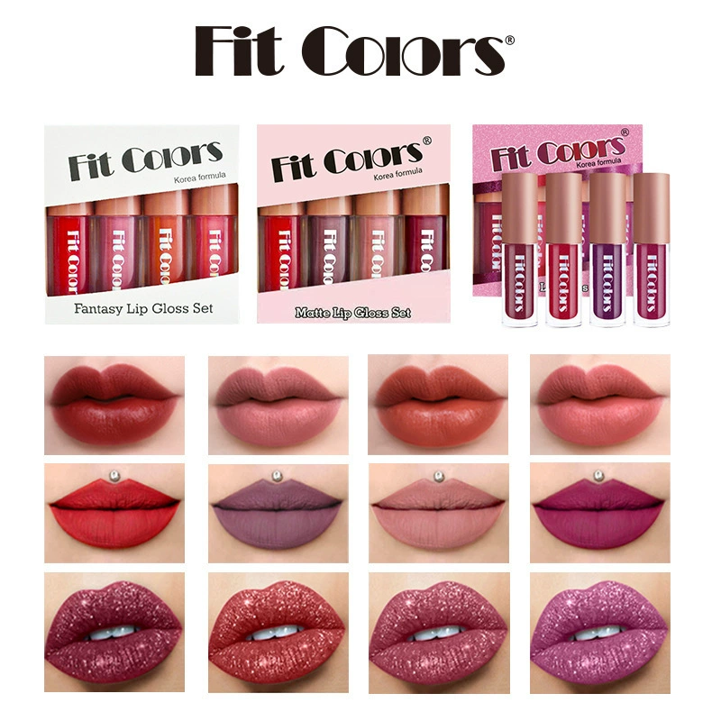 ()，lipgloss набор, 4 штуки, оптом