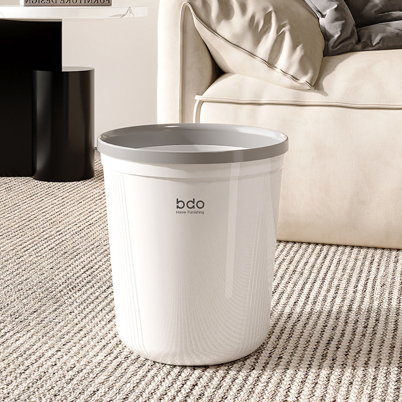 Trash Can Large Size Large Capacity Home Living Room 2025 New High Color Value Kitchen Special Office Bedroom Oversized