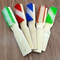竹靴ブラシ卸売り木質多機能洗濯ブラシ板ブラシ靴ブラシ一元二元店日用デパートで硬い毛を厚くする