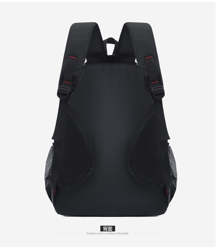 Backpack with large capacity and high-end feel, men's high-end feel, large capacity USB charging computer bag, student schoolbag undefined