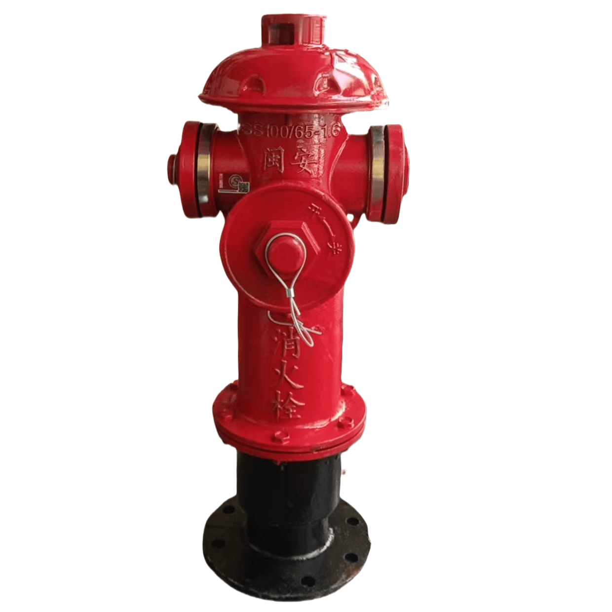 SS100/65-1.6 bocas de incendio sobre el suelo/bocas de incendio para exteriores/bocas de incendio para exteriores anticolisión