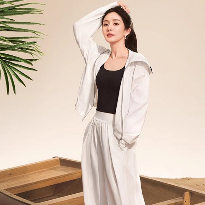 Jiaoxia Sun Protection Jacket As10424 Women's Sun Protection Clothing Spring and Summer Lightweight Breathable Sun Protection Clothing