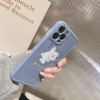 Apple, iphone15, painted phone case pro, with little bears