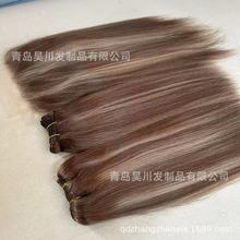 2条机制发帘组合透明蕾丝配件lace closure bundle真人接发片假发