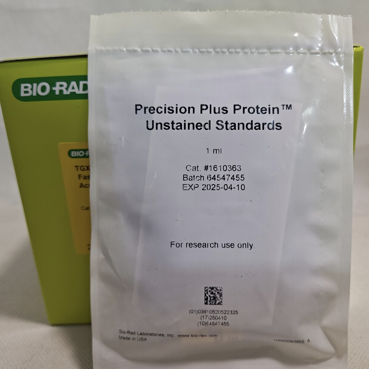 Precision Plus 蛋白™未染色蛋白标准品 链球菌标签重组蛋白 1ml