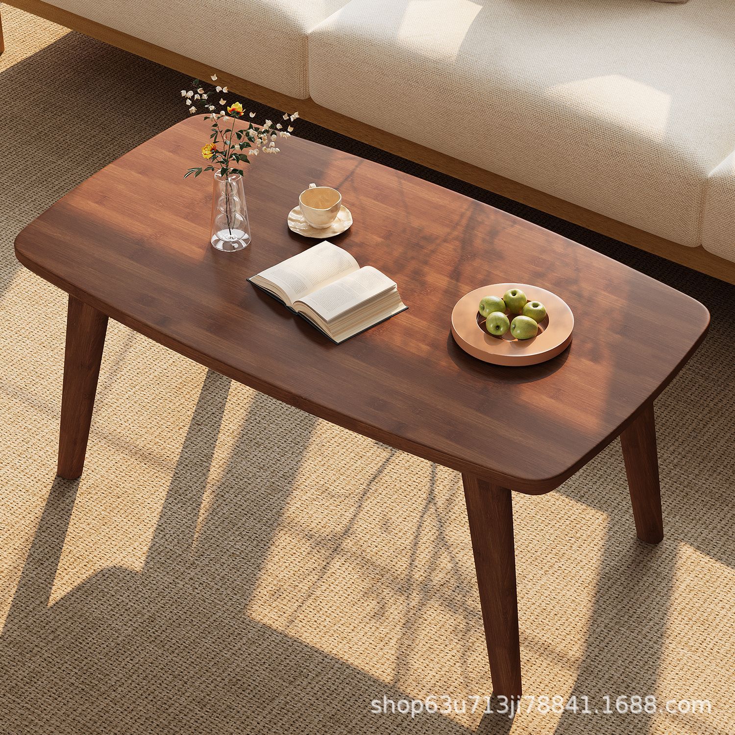 Coffee Table for Small Apartment Living Room, Home Sofa Tea Table, Simple Modern Rental House Use, New Simple Bedroom Small Table