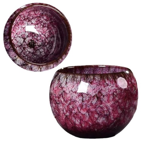 Yao Bian Long Egg Dragon Shaped Unstable Cup Anti-Scald Ceramic Cup Jian Zhan Hand Warmer Cup Yao Bian Large Capacity Master Cup Tea Cup