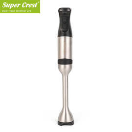 Super Crest 新款跨境欧规手持搅拌棒家用料理棒单棒榨汁绞肉碎菜