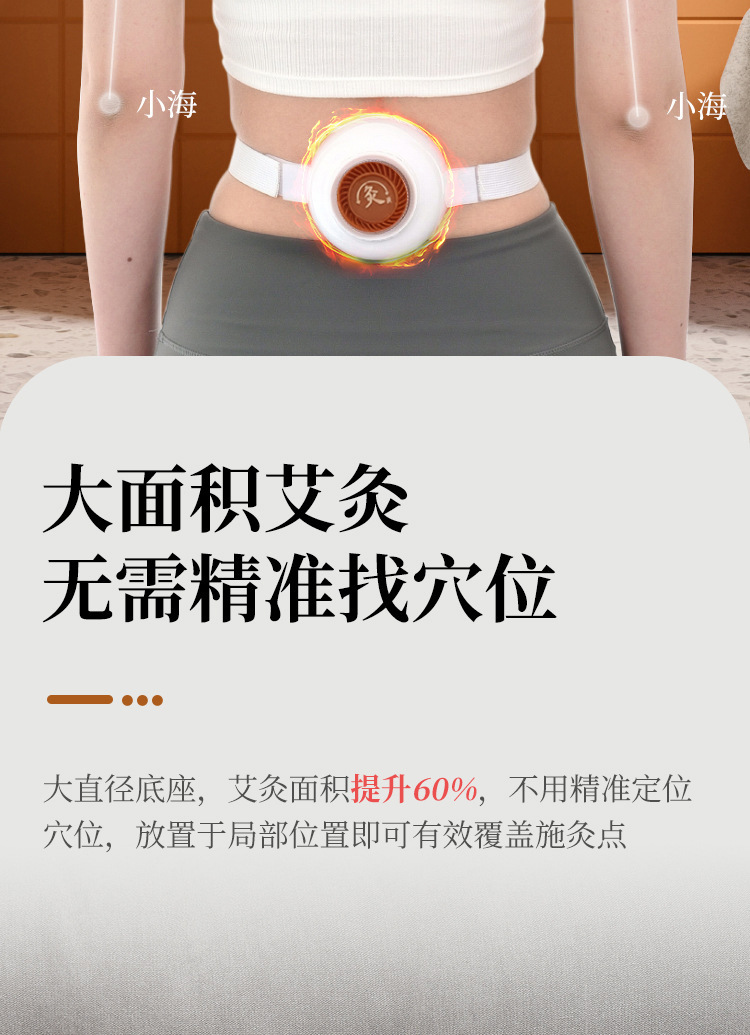 Portable Moxibustion Box Set 30 Mini Moxa Cups with Extension Straps and Acupoint Chart for Home Body Care key features