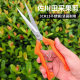 Sagawa Tian 912 long fruit picking scissors fruit picking scissors 245mm black wolfberry pepper prickly ash branch scissors gardening scissors