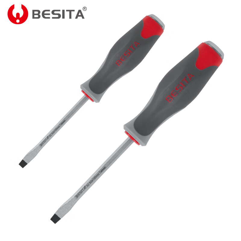 百思泰一字穿心螺丝刀可敲击起子维修修理通心穿芯螺丝批冲击改锥