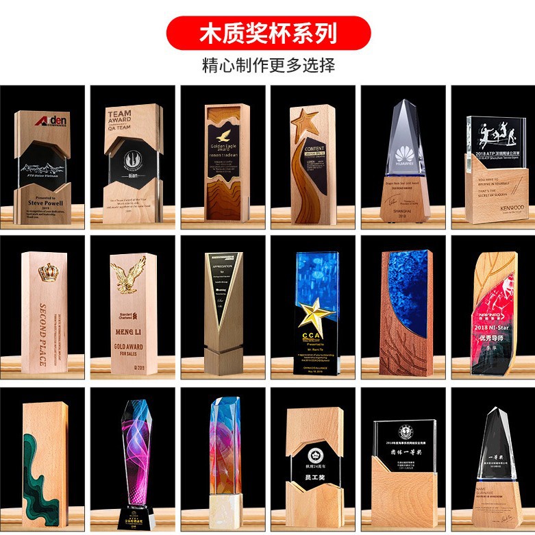 Trofeo de resina metálica con cristal del fabricante, premio deportivo de diamante para reunión anual, estrella de cinco puntas, recuerdo de ceremonia de graduación, adorno.