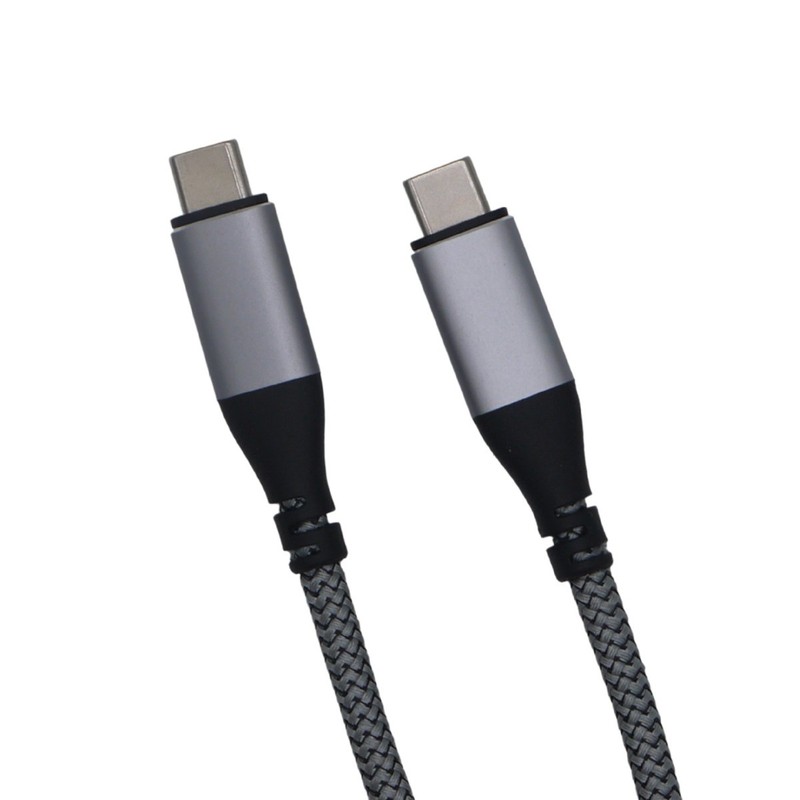 20Gbps Type-c フル機能データ伝送ケーブル usb3.1 PD100w240w 高速充電アルミシェル 1m ライン|undefined