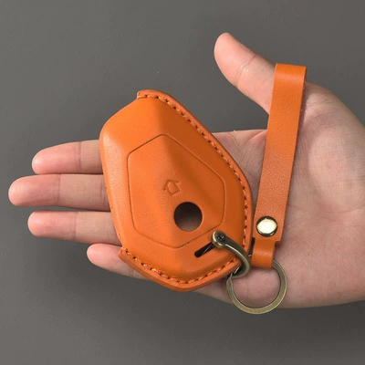 Car key bag Leather Cover Retro Key Bag