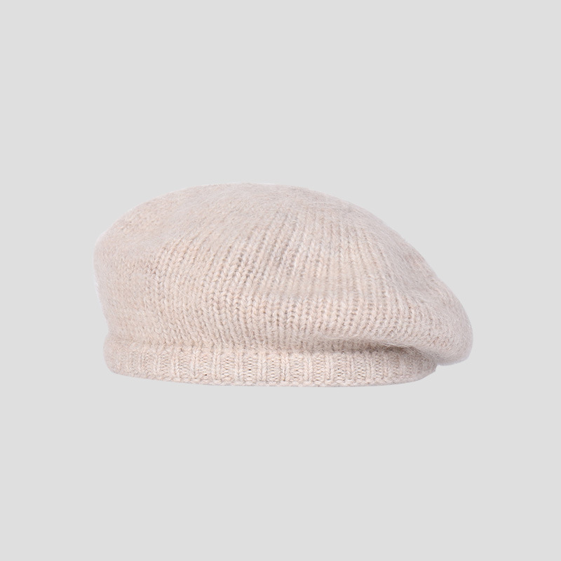Women's Fashion Solid Color Eaveless Beret Hat display picture 4