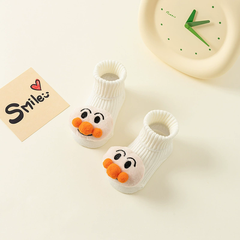 Children's autumn non-slip cartoon socks for new born