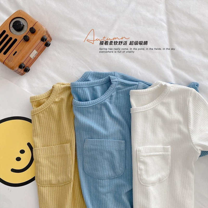 한 살짜리  옷  점프 수트 봄과 가을 새로운 어린이 면화 가을  소년과 소녀 점프 수트 등반 세트