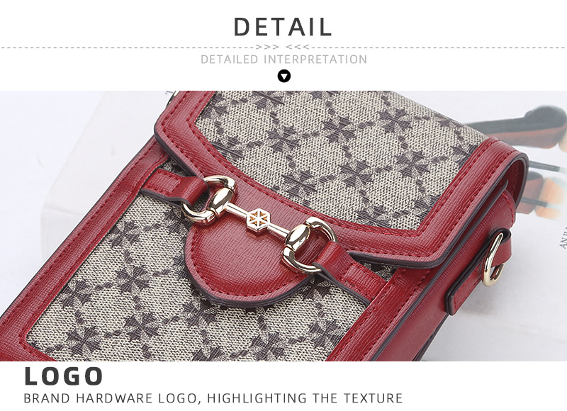 BAELLERRY Borsa a tracolla 2023 Nuova borsa per cellulare di tendenza primavera ed estate Borsa a tracolla di fascia alta di moda semplice Borsa femminile_voghion.com