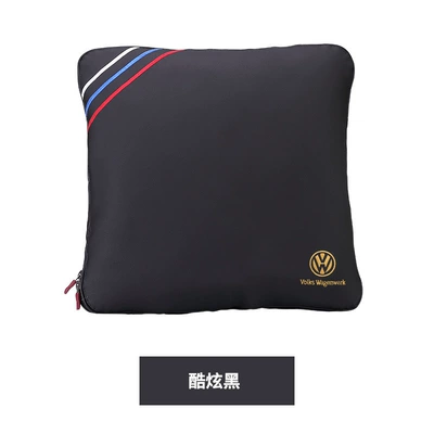 Interior Supplies Headrest - multifunctional-pillow-quilt-black-single-pack