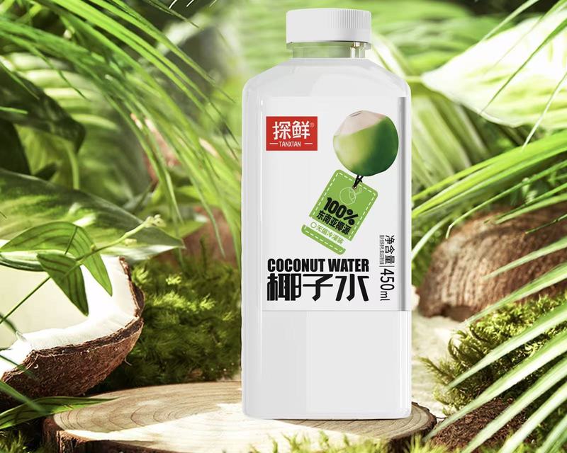 Tanchian ココナッツウォーター 450ml*15 ボトルフルボックスジュースドリンクドリンクフレッシュココナッツジュースボトルドロップシッピング|undefined