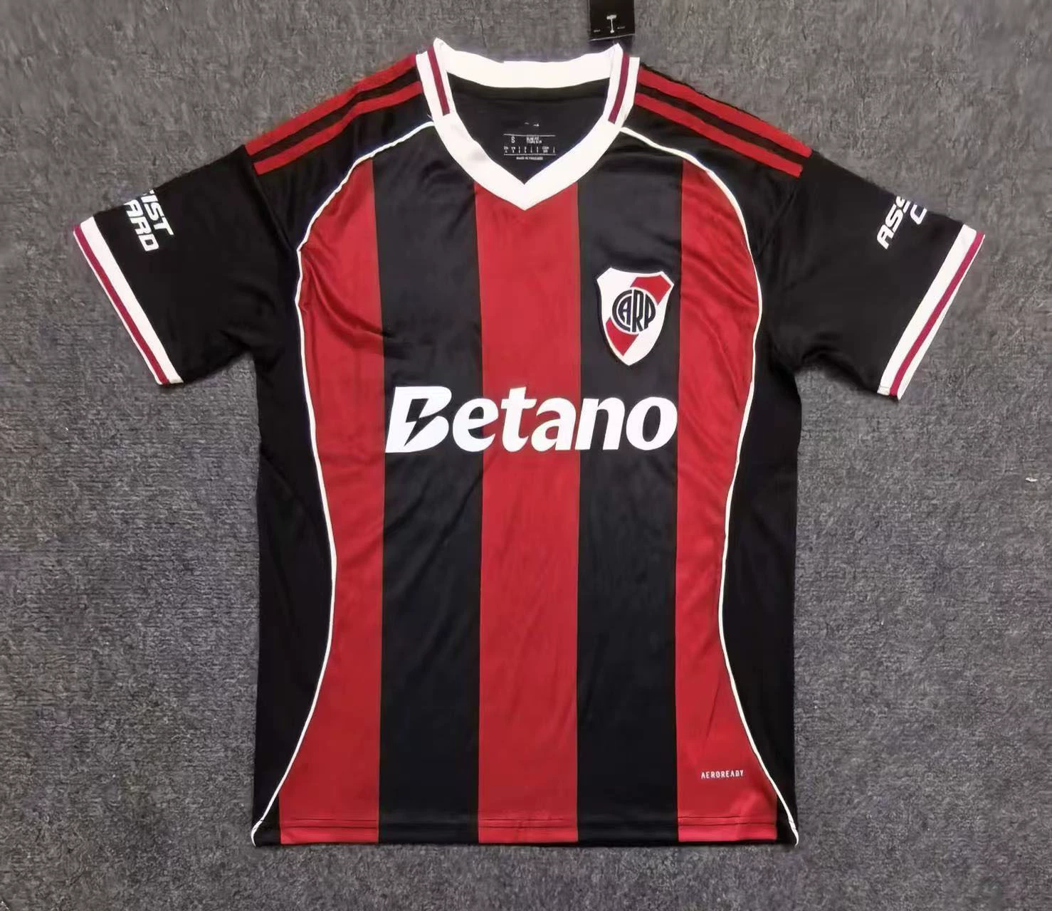 25-26 Club's new football uniform Barcelona Juventus Oasis ко-брендированная футболка с коротким рукавом джерси популярность
