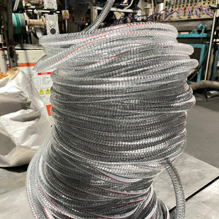 pvc steel pipe transparent hose thickened Four Seasons soft oil-resistant pumping transportation various materials agriculture