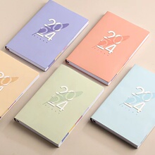 2024 English Calendar Book 365 days planner Creative Diary