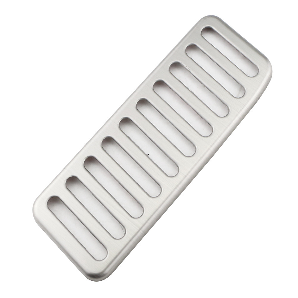 Suitable for Ford Mustang Stainless Steel Rest Foot Pedal Car Interior Modification Accessories Adhesive
