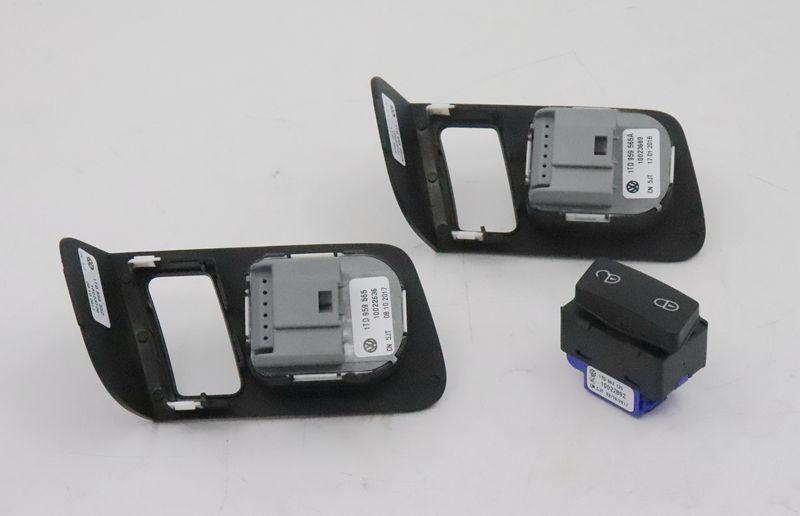 Suitable for Volkswagen New and Old Touran Reversing Mirror Switch Safety Switch Rearview Mirror Switch Reversing Mirror Inner Buckle Accessories