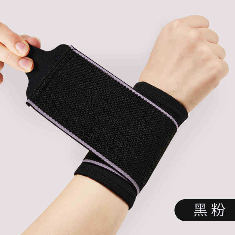 Muñequera deportiva de los hombres de la muñeca de la vaina del tendón de la correa de muñeca de fitness de baloncesto de levantamiento de pesas vaina de la manga de compresión fija esguince de equipo de protección