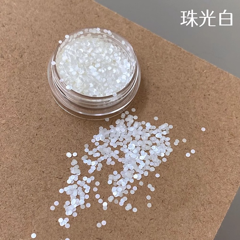 星星亮片美甲饰品网红爆款大小混银色五角星迷你超薄指甲贴片装饰|undefined
